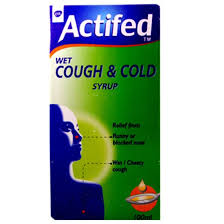 Cold & Allergy, ACTIFED WET SYRUP 100ML